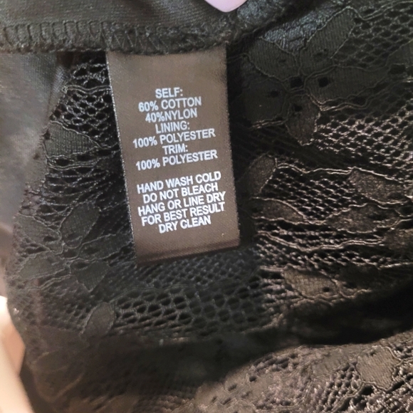 Lulus Women's Short Flirty Lace Dress with Black Lining - Size L - Picture 6 of 8